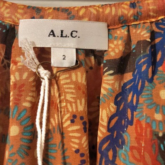 A.L.C Dana Metallic Striped Top - Picture 12 of 14